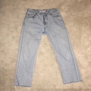 Levi’s light wash jeans